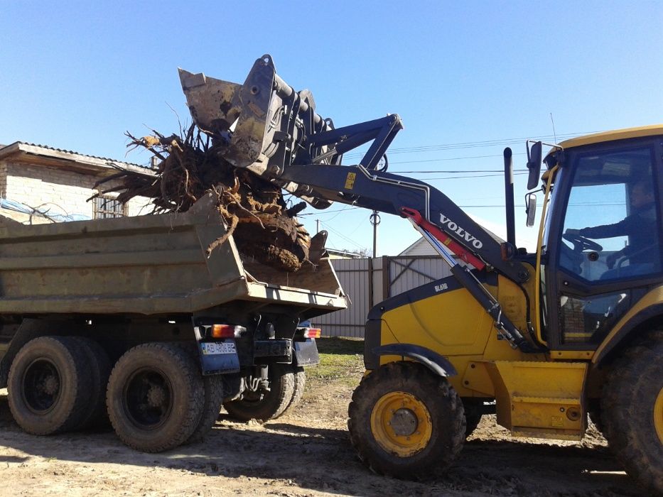 Розчищення вирівнювання ділянки, Зрізання дерев Прибирання Демонтаж