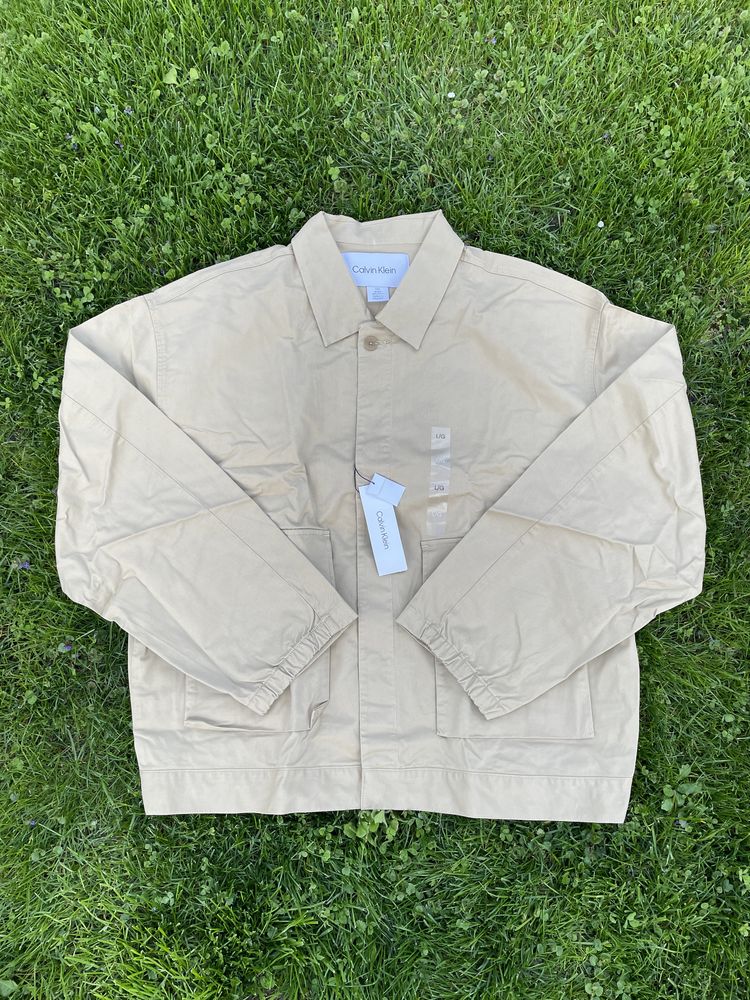 Новая calvin klein куртка (ck Khakis pocket jacket)c америки M,L,XL