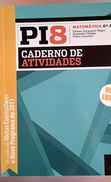 Caderno atividades matemática 8° ano