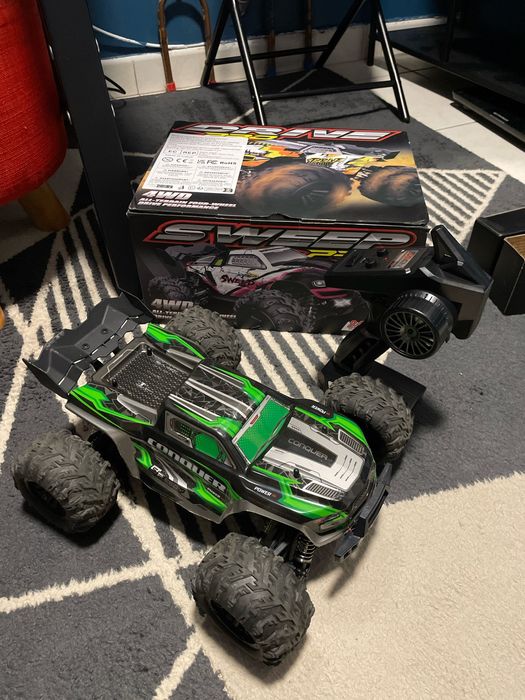 Samochód RC Trailblazer 4x4 60km/h 399zł + wysyłka | IPX4, metalowy wa