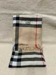 Burberry Szalik prawdziwy kaszmirowy 100% oryginalny chusta kaszmir