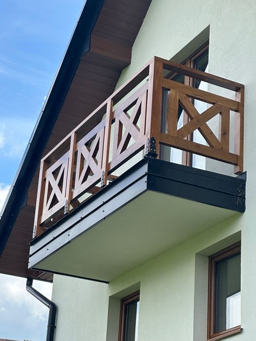 Balustrady balkonowe