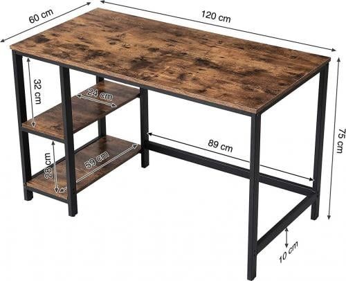 Biurko rustykalne loft