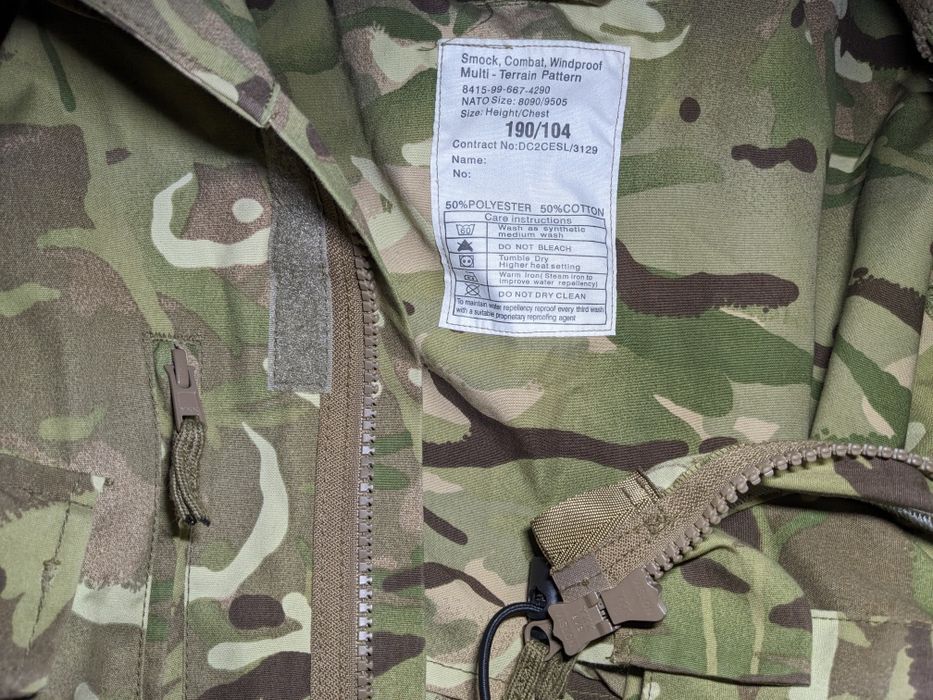 Штани та куртка 190 зріст multicam MTP combat Британка