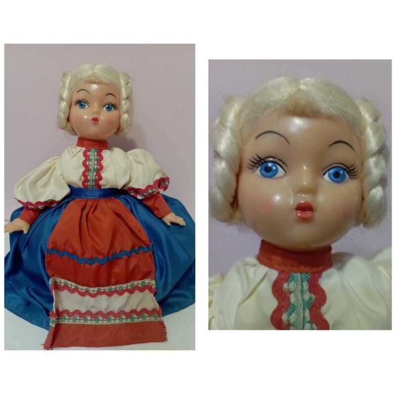 Олеся лялька кукла с баранками на чайник-самовар Кругозор СССР