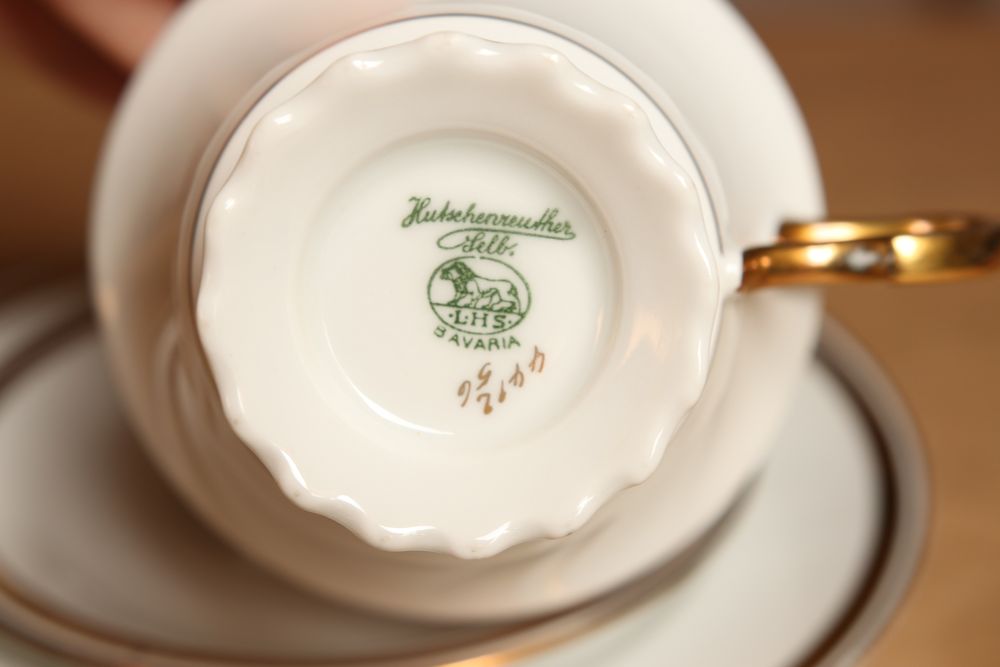 Zestaw śniadaniowy trio porcelana Bavaria Hutschenreuther