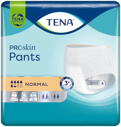 Majtki chłonne roz L Tena Proskin Pants Normal  2 op =60 szt