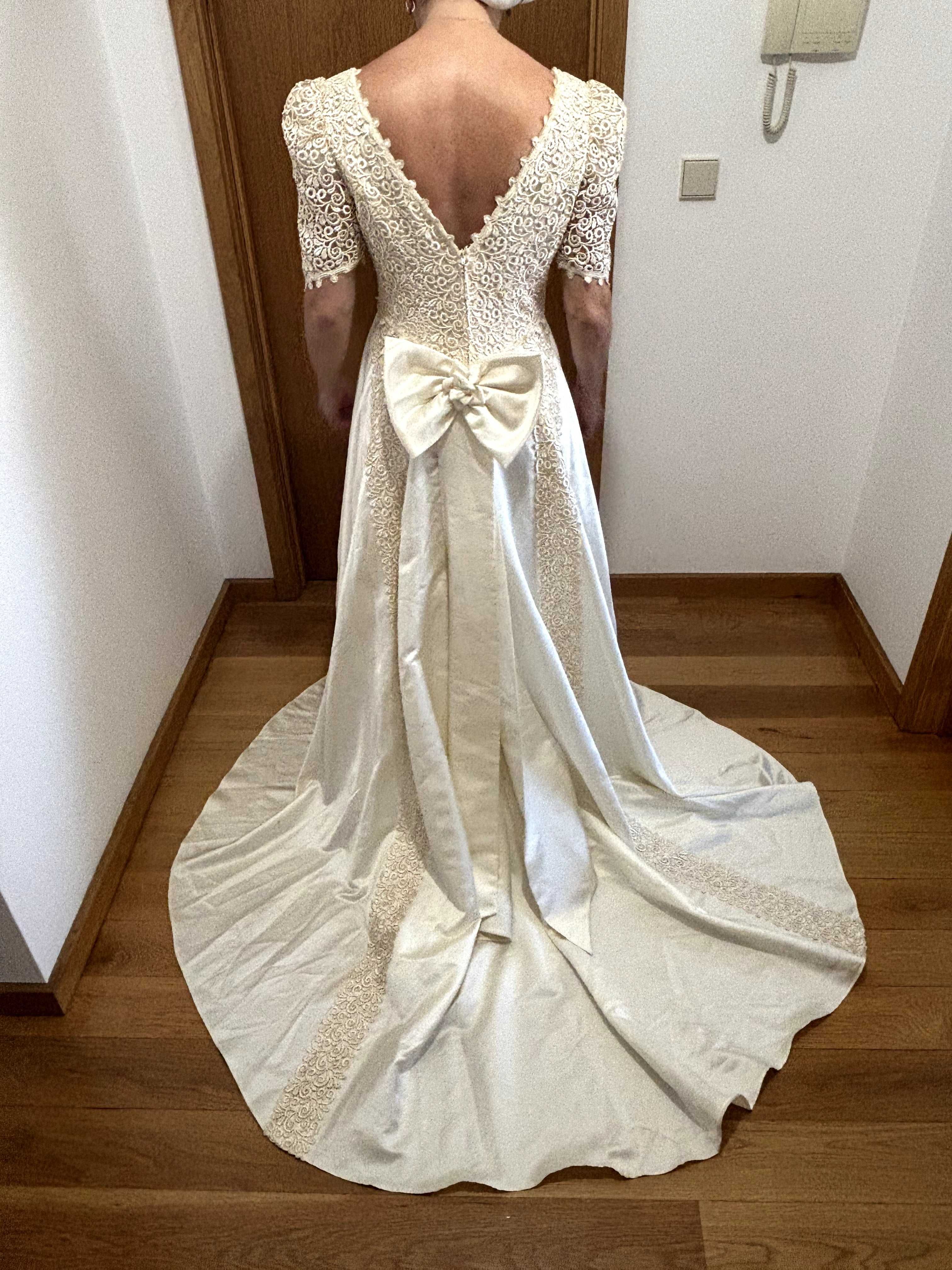 Vestido de noiva novo alta costura Made in Italy