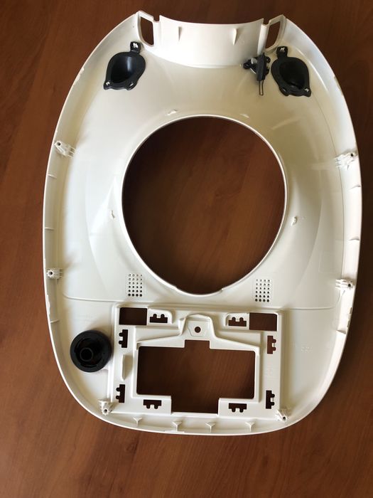 Thermomix TM6- Limitowana obudowa biała z brokatem+ czerwony przycisk