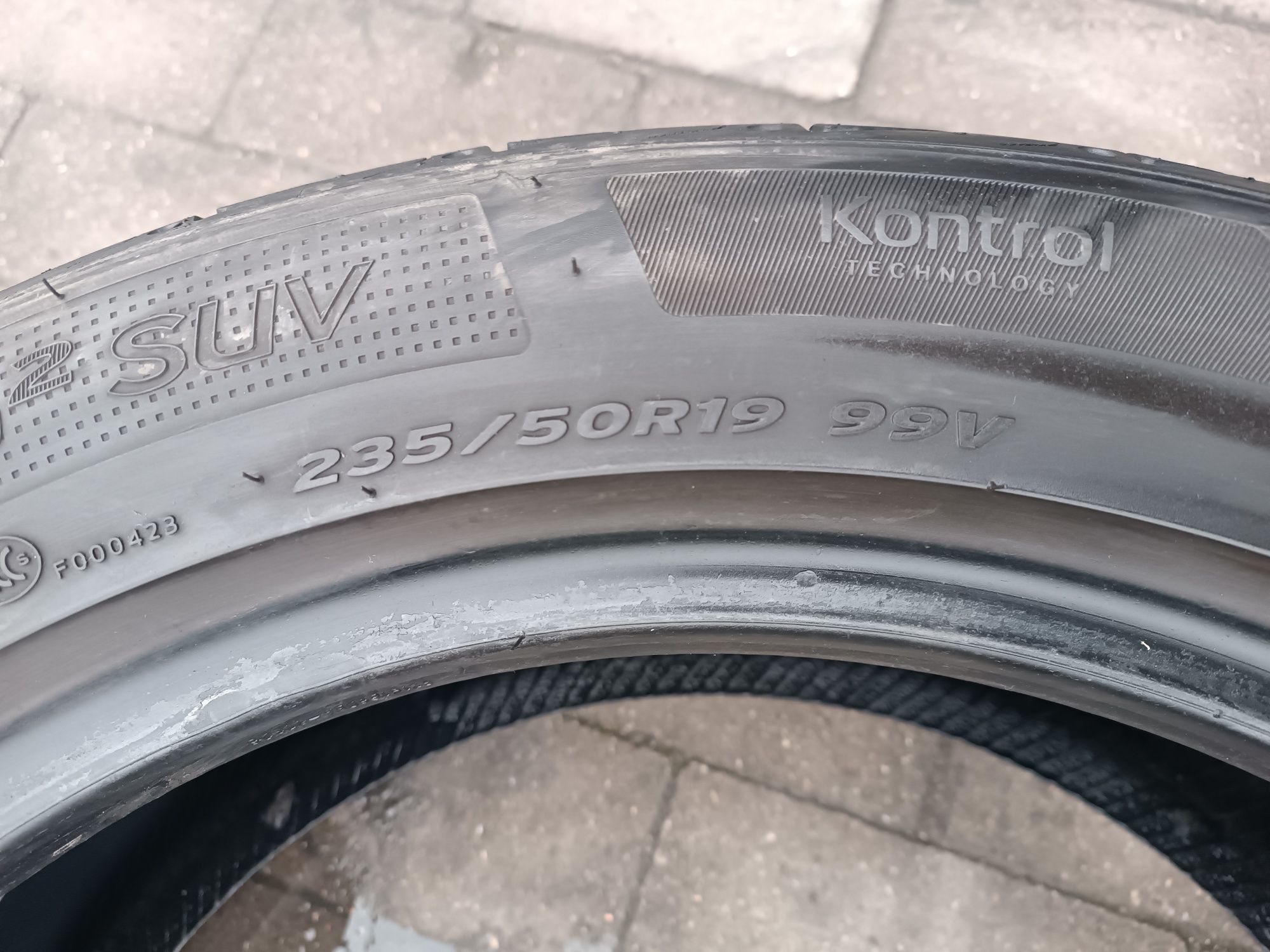 235/50R19 Hankook Ventus S1 Evo2 SUV