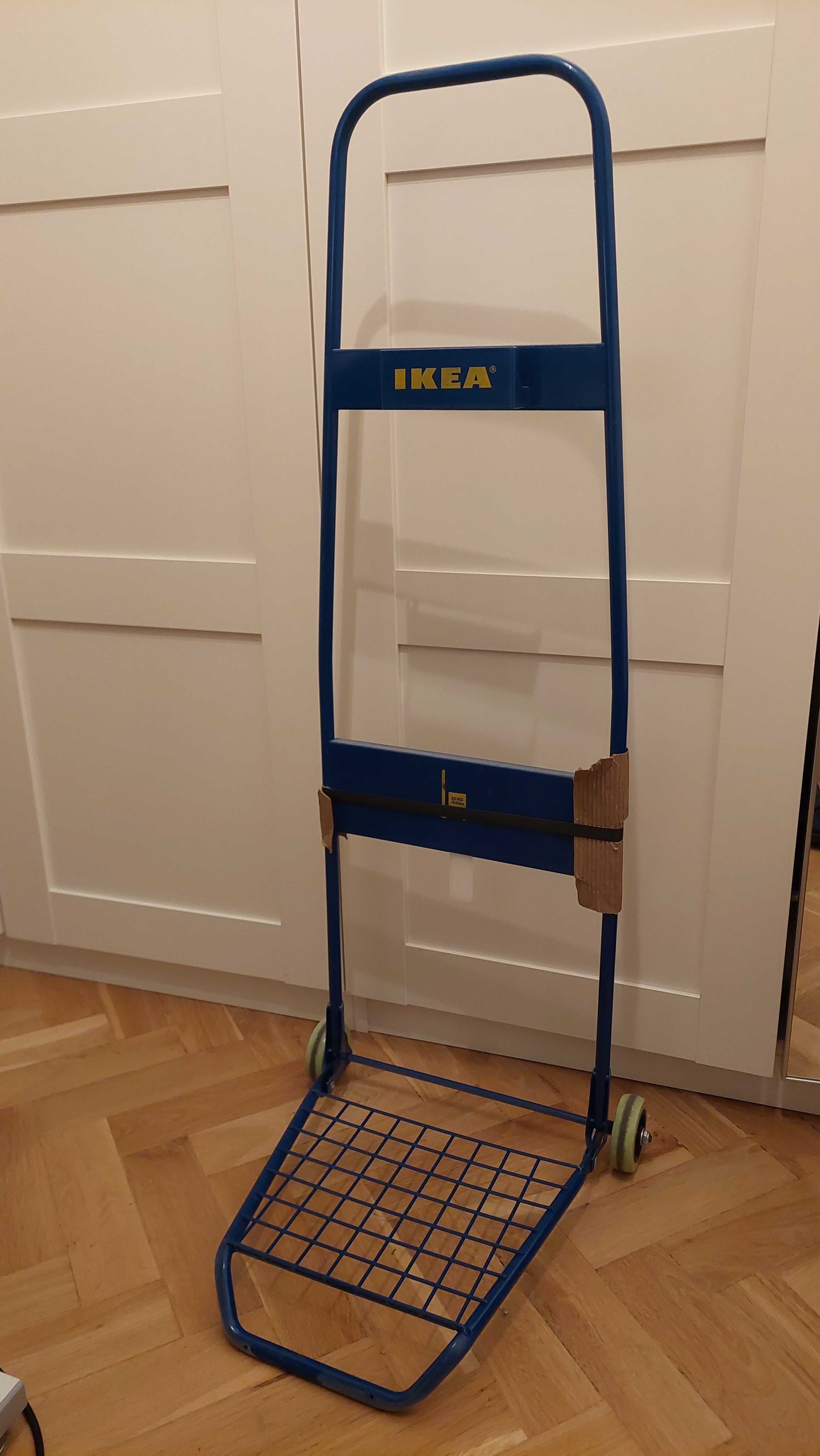 Wózek na zakupy FRAKTA niebieski IKEA
