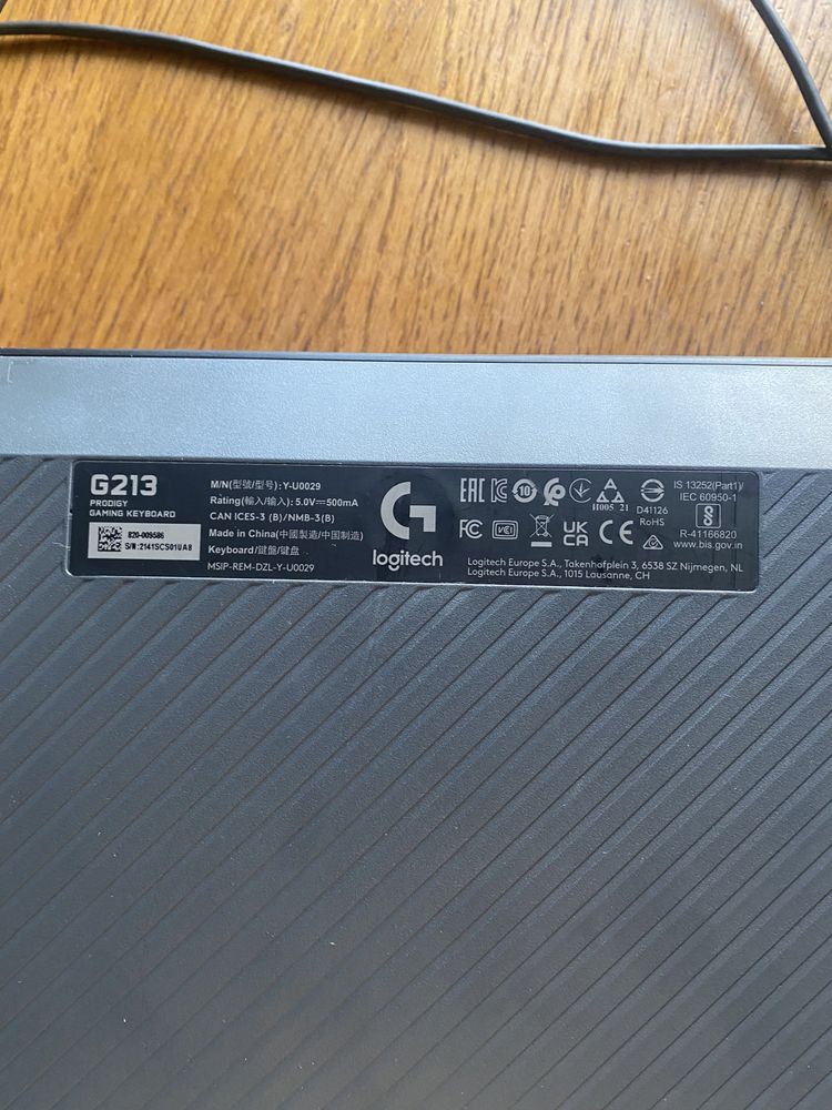 Klawiarura logitech g213