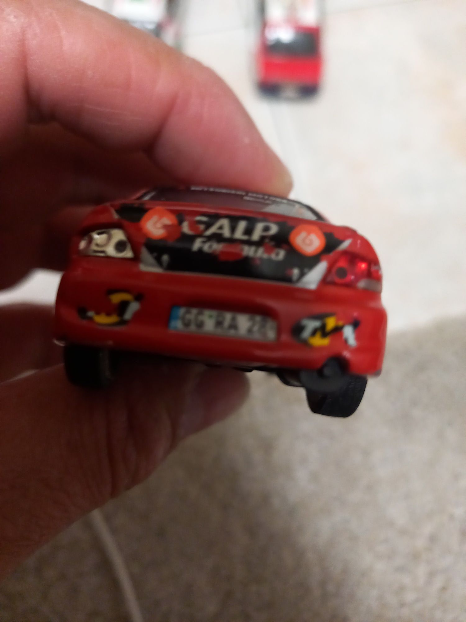 Carros de rally, escala 1/34