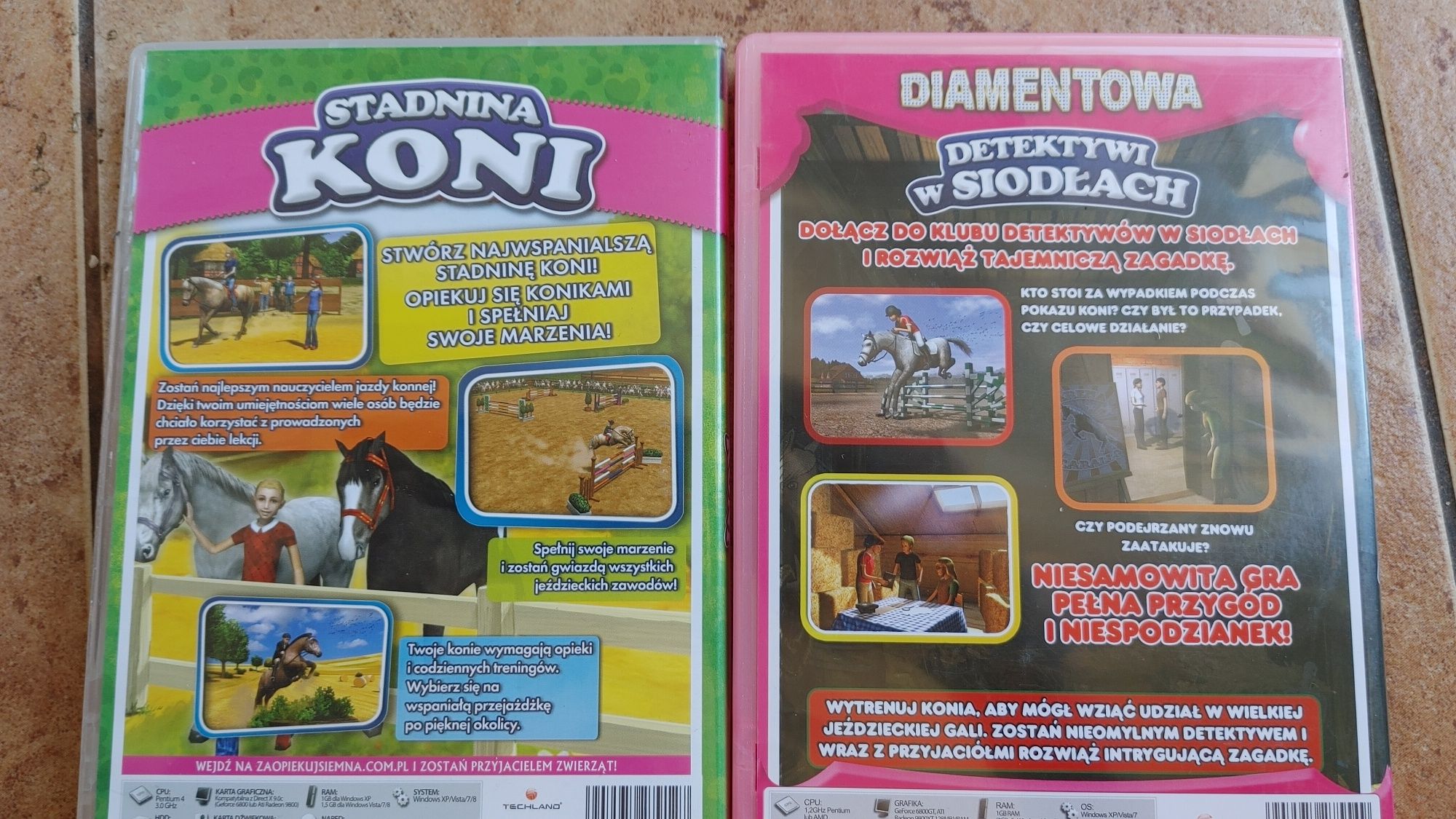 Gry DVD/CD Stadnina Koni i Detektywi w siodłach