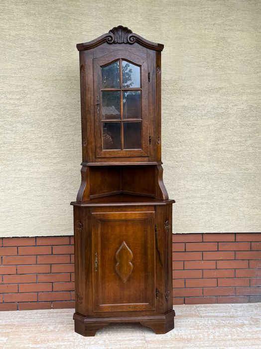 narożnik pokojowy witryna narożna stylowa ludwik komoda szafka szafa