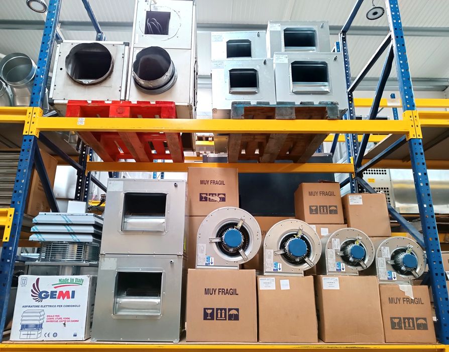 Exaustores industriais - vários modelos