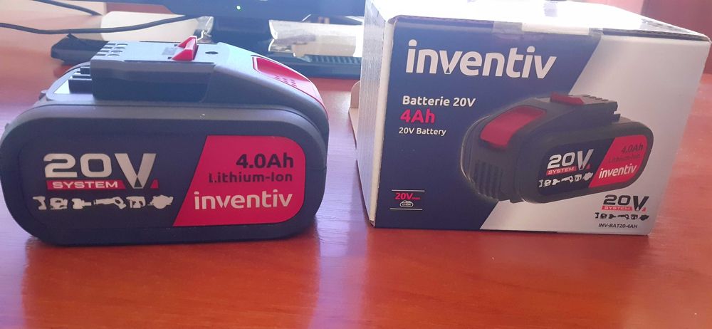 запч ноут батарея инвентив Литий-ионный аккумулятор Inventiv 20 В 4 Ач