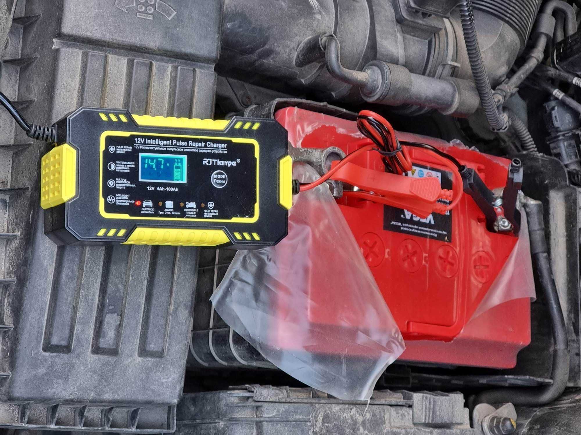 Повністю автоматичний автомобільний зарядний пристрій 12V 6A