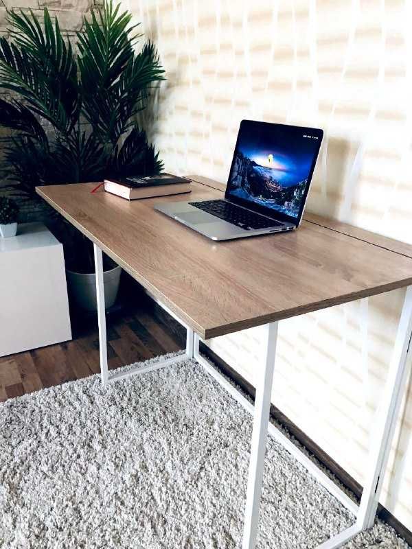 Стіл трансформер,стіл офісний,стіл письмовий,стіл розкладний(Білий)