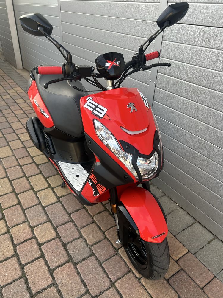 Peugeot Kisbee 50 Streetzone 2020r 2T skuter peugeot kisbee streetline