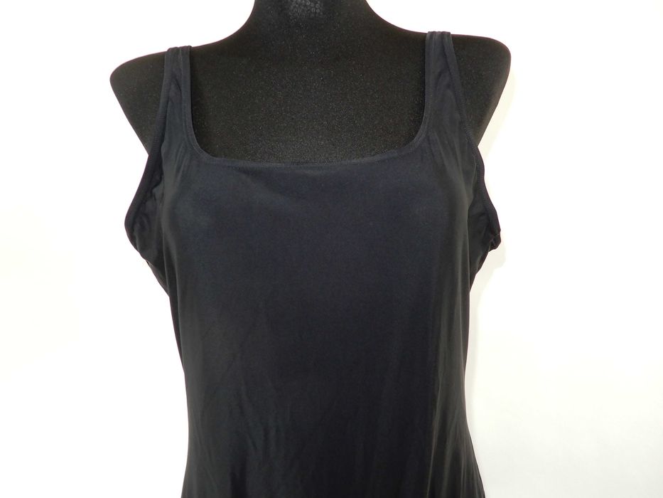 Strój kąpielowy jednoczęściowy kostium czarny sportowy George 40 42 L