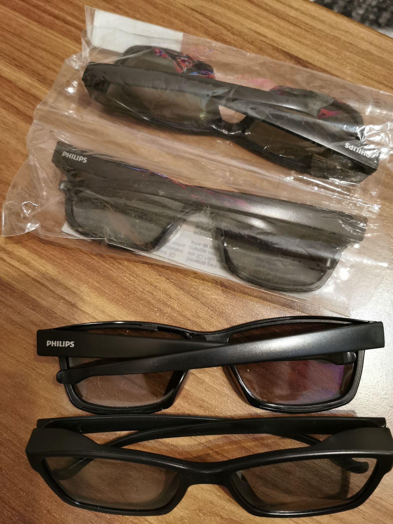 Okulary 3D Philips 4 sztuki