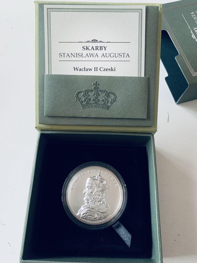 50zl 2013 - WACŁAW II CZESKI Komunia Skarby Stanislawa Augusta SSA