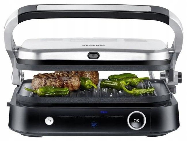Grill stołowy kontaktowy Severin KG 2395 srebrny