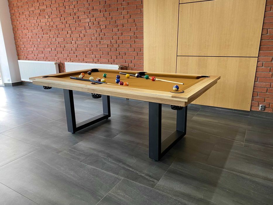 Stół Bilardowy BERGAMO 6 ft z siatkami sznurkowymi