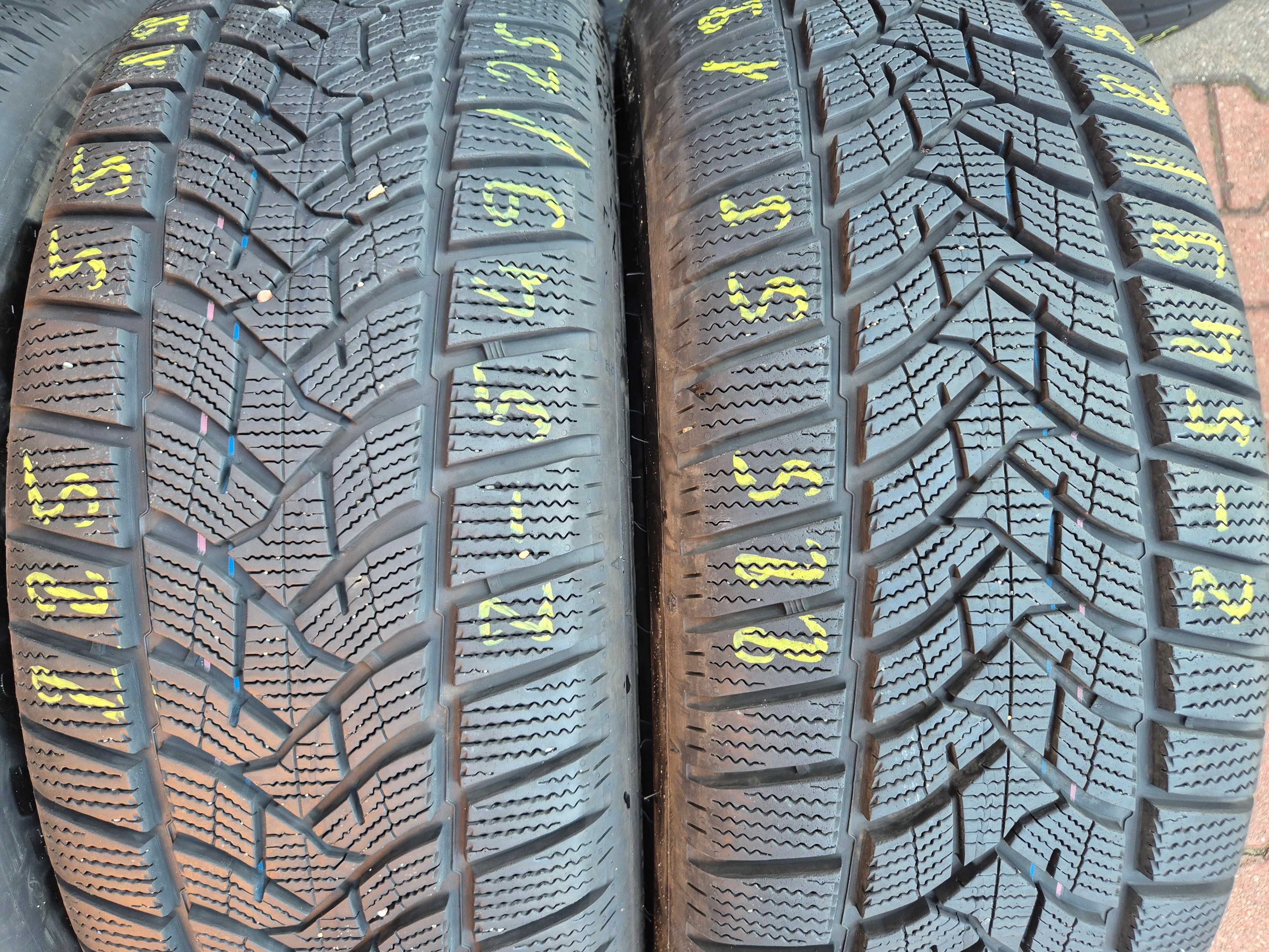 225/55r19 99V (Z549/25)007 4szt 7mm 22r Winter Sport 5 DUNLOP ZIMOWE