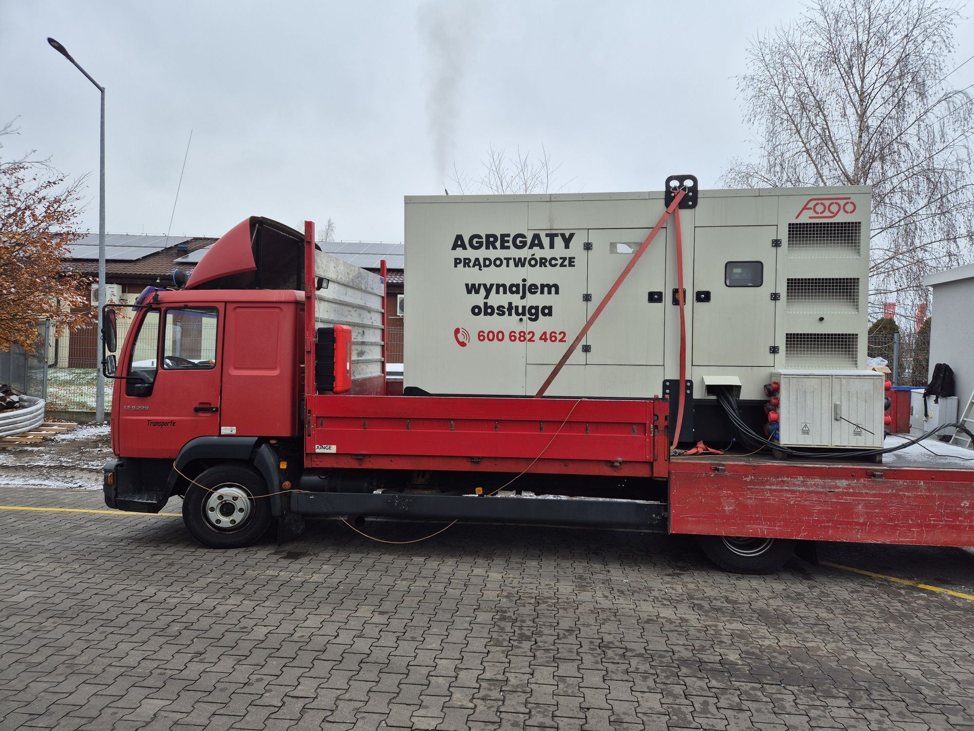 Agregat  prądotwórczy 30 - 300kva - Wynajem Dostawa