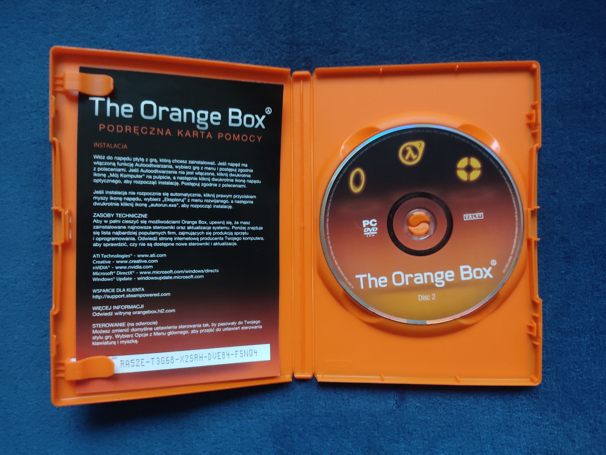 The Orange Box Half-Life 2: Episode Two Team Fortress 2 Portal PC DVD