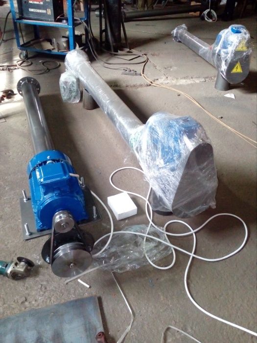 Шнековый погрузчик, конвейер, транспортер для зерна (зернопогрузчик).