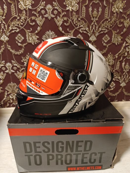 Мотошолом MT helmets Braker SV,Ls2,AGV,shoei,nolan,Мотошлем