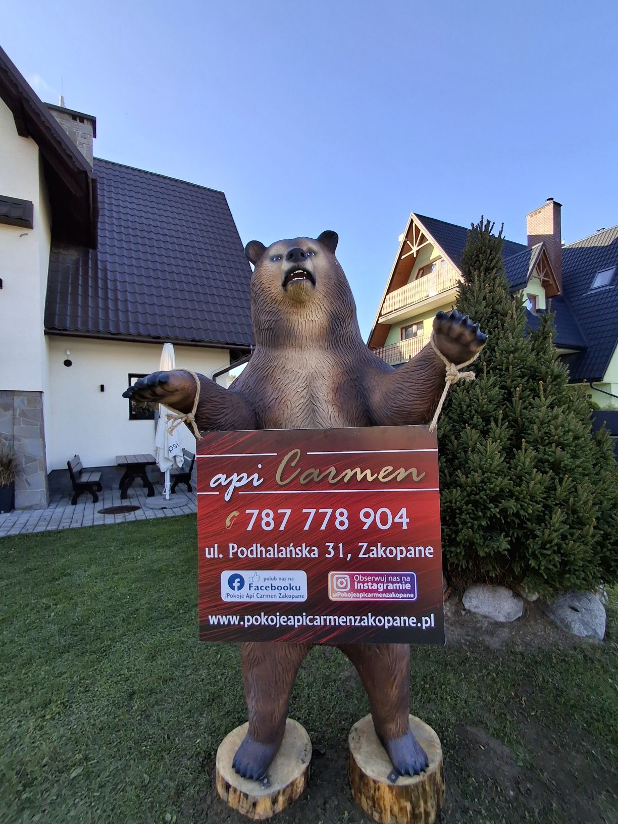 Pokoje gościnne Api Carmen Zakopane  WAKACJE 2025