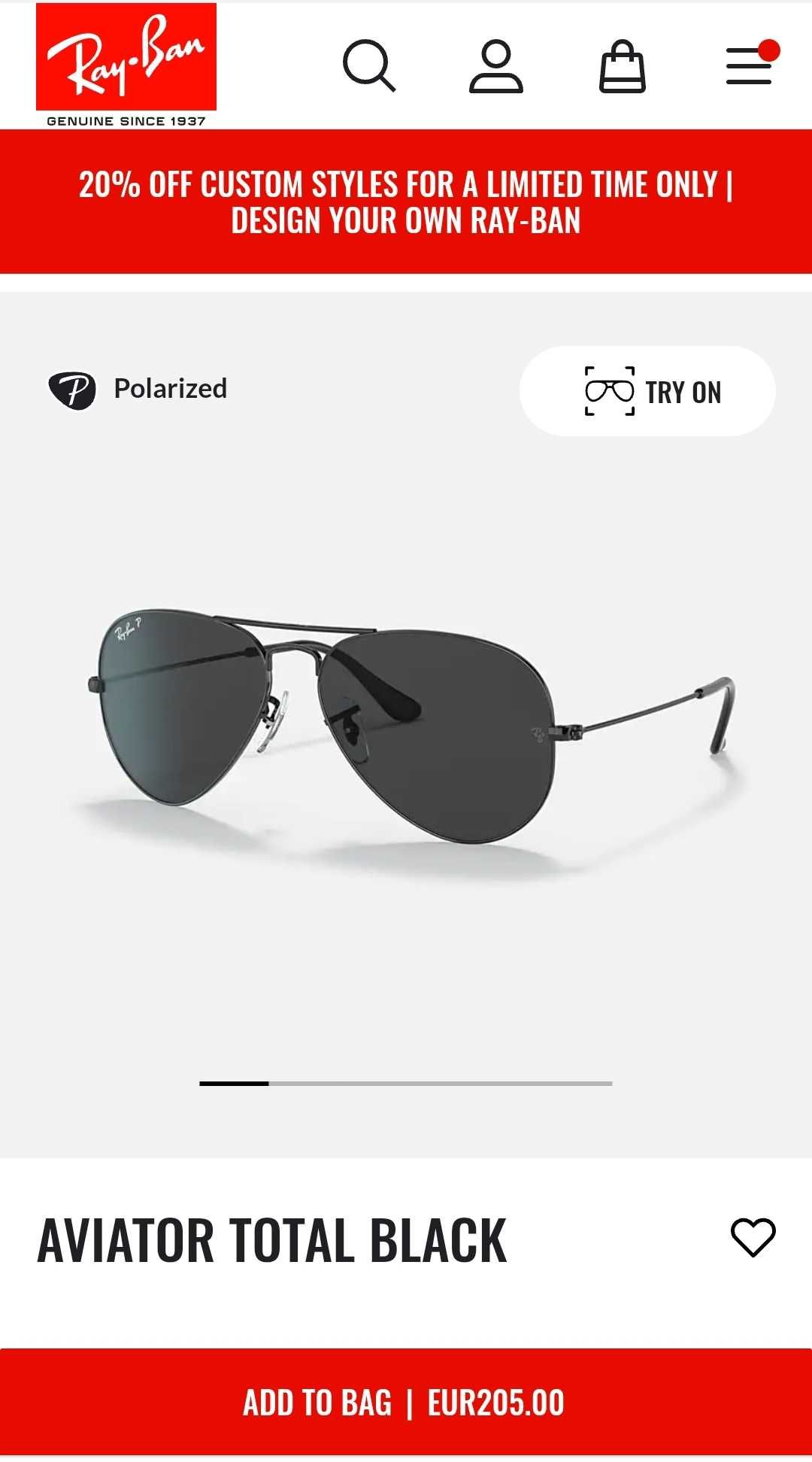 Óculos Ray Ban Aviator Polarizados originais