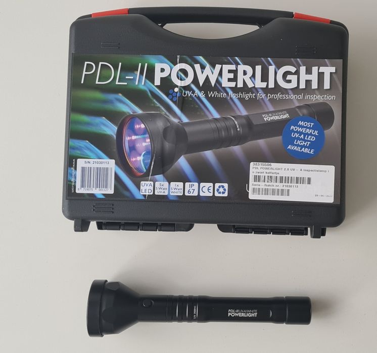 Latarka UV-A PDL - 2 powerlight nowa