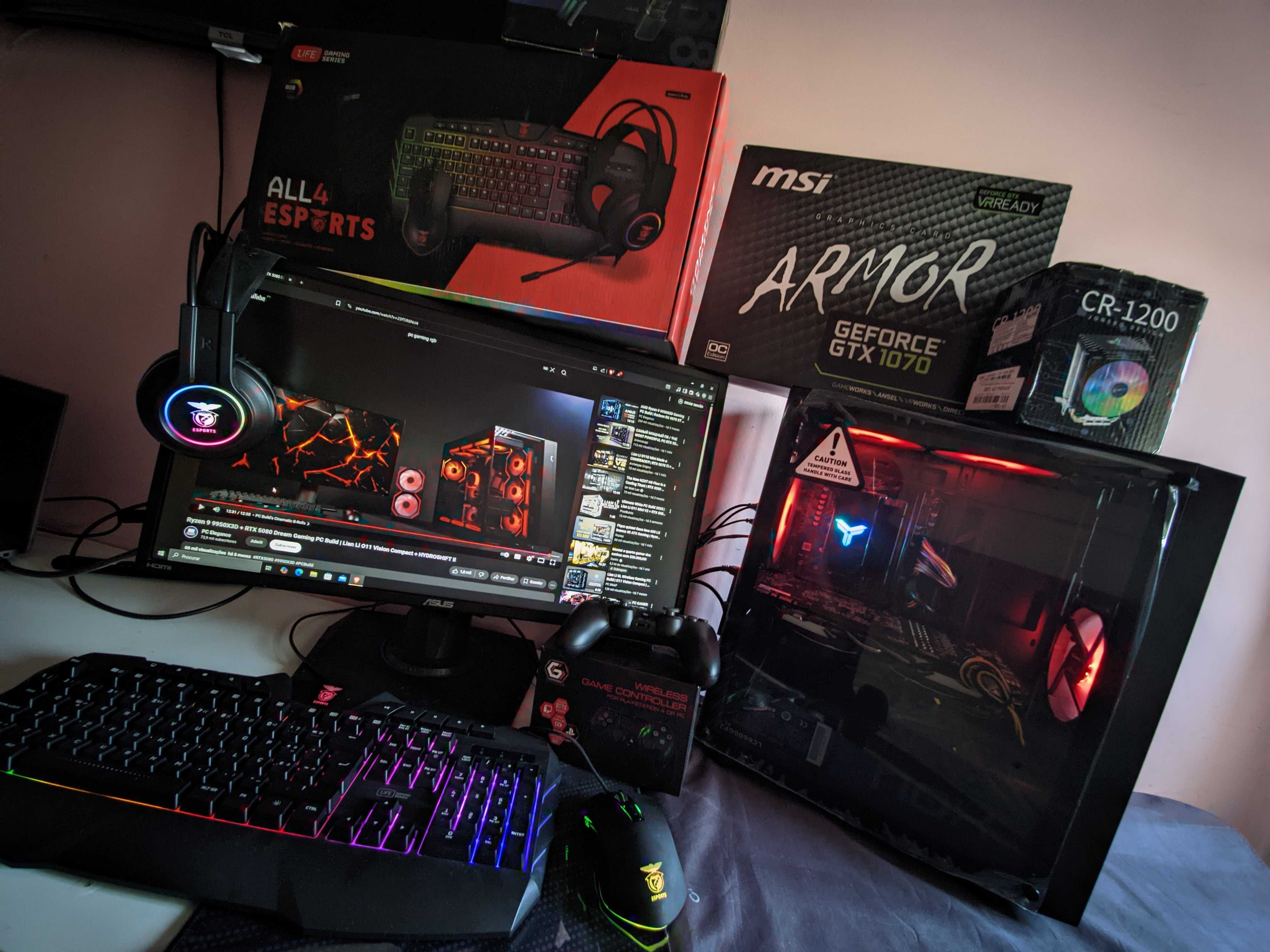 PC GAMING RYZEN NVIDIA TUDO INCLUIDO