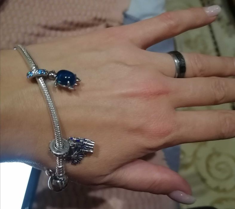 Срібний браслет Pandora Disney Minnie Mouse  18 см