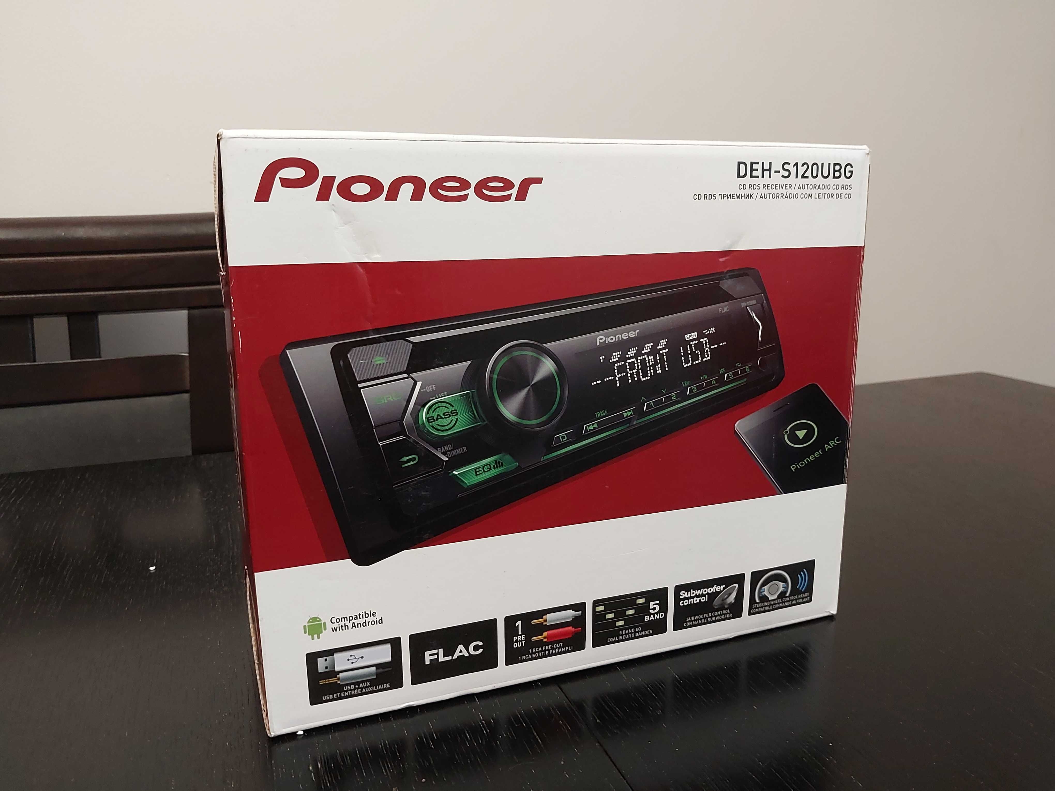 Radio samochodowe Pioneer DEH-S120UBG 1-DIN 4*50W