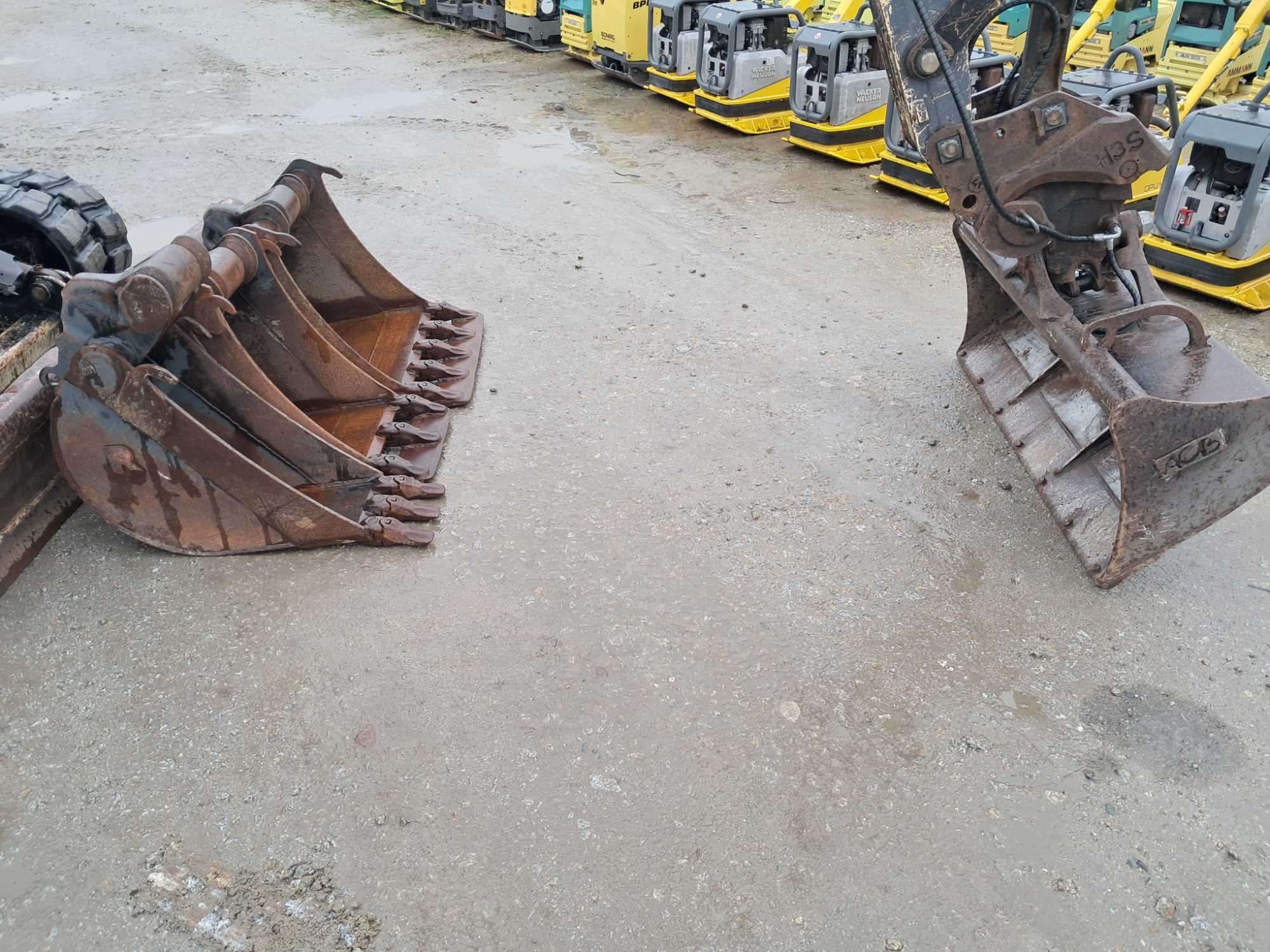 Minikoparka SCHAEFF TEREX TC 75 / 17r! / 7,5T / volvo ecr 88 yanmar