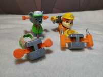 Rocky i Rubble Psi Patrol, zmienne stroje