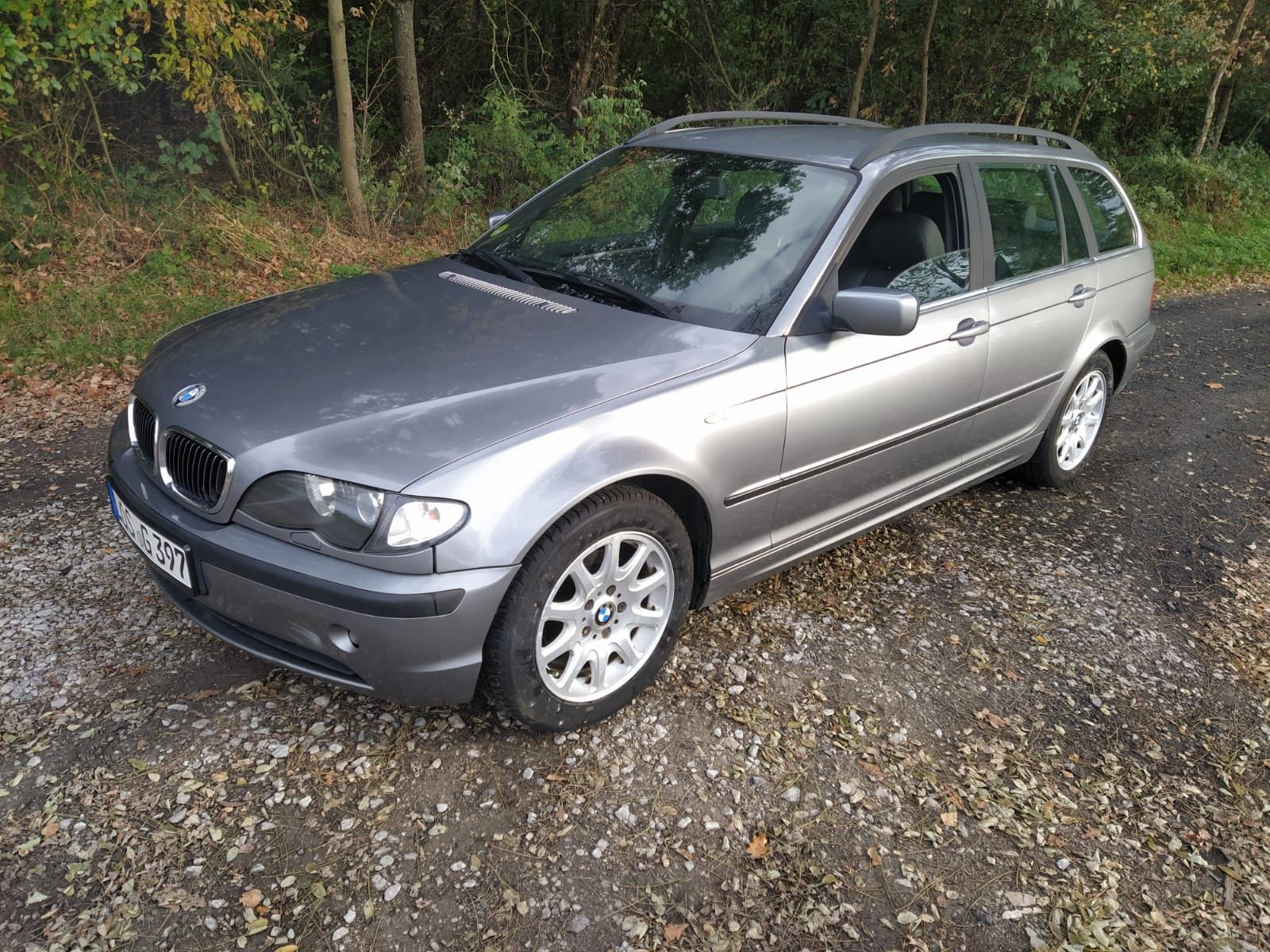 BMW e 46 lift 318disel na części  silbergrau metallic