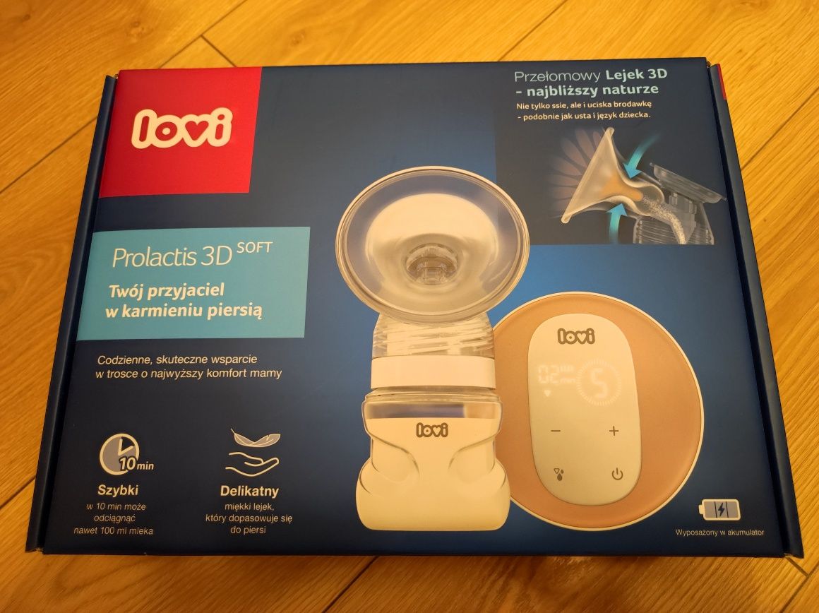 Laktator LOVI Prolactis 3D Soft + GRATISY
