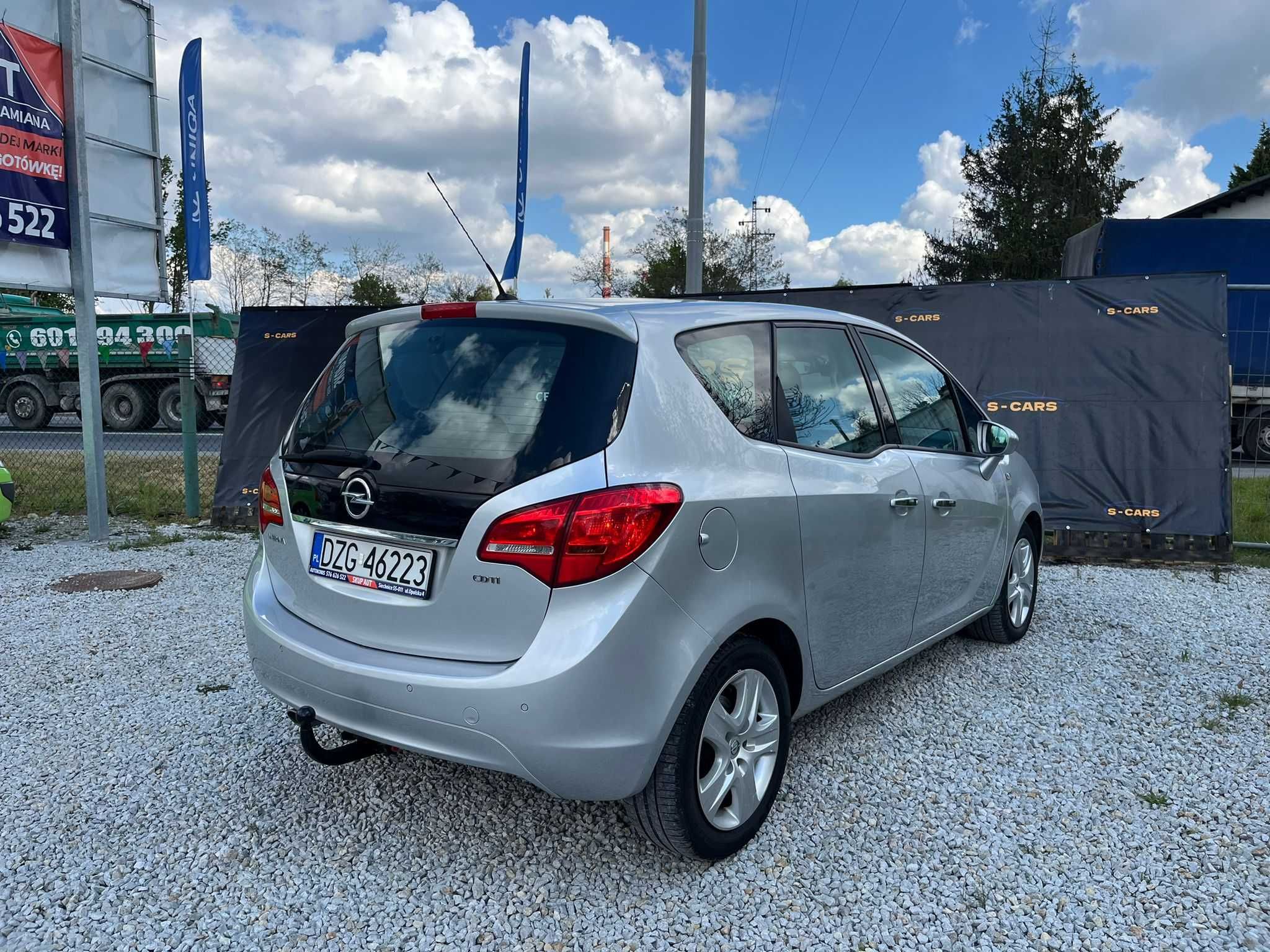 Opel Meriva 1.7 D • BOGATO WYPOSAŻONY • HAK • Zamiana