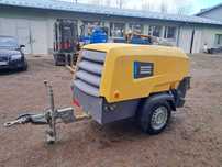 Kompresor śrubowy ATLAS COPCO XAS 68, 17r , sprężarka