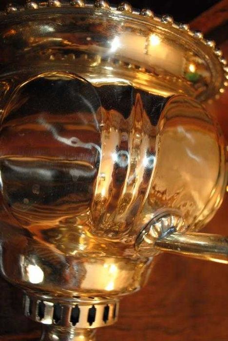 Антик. малий робочий самовар ріпка фігурна ложчата