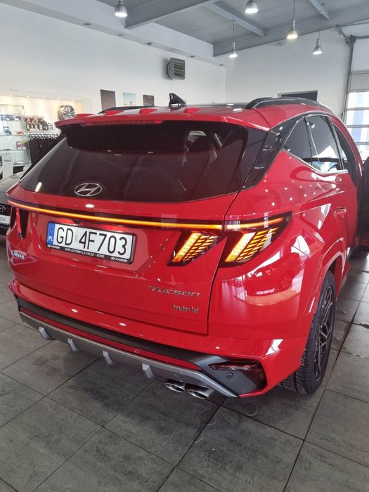HYUNDAI TUSCON 230km N-line  4WD aso SALON POLSKA I właściciel