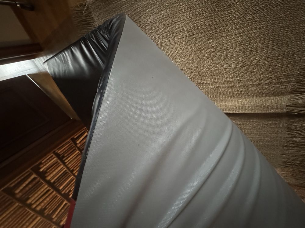 Materac gimnastyczny RING 200 x 120 x 10 cm skórzany dobry stan