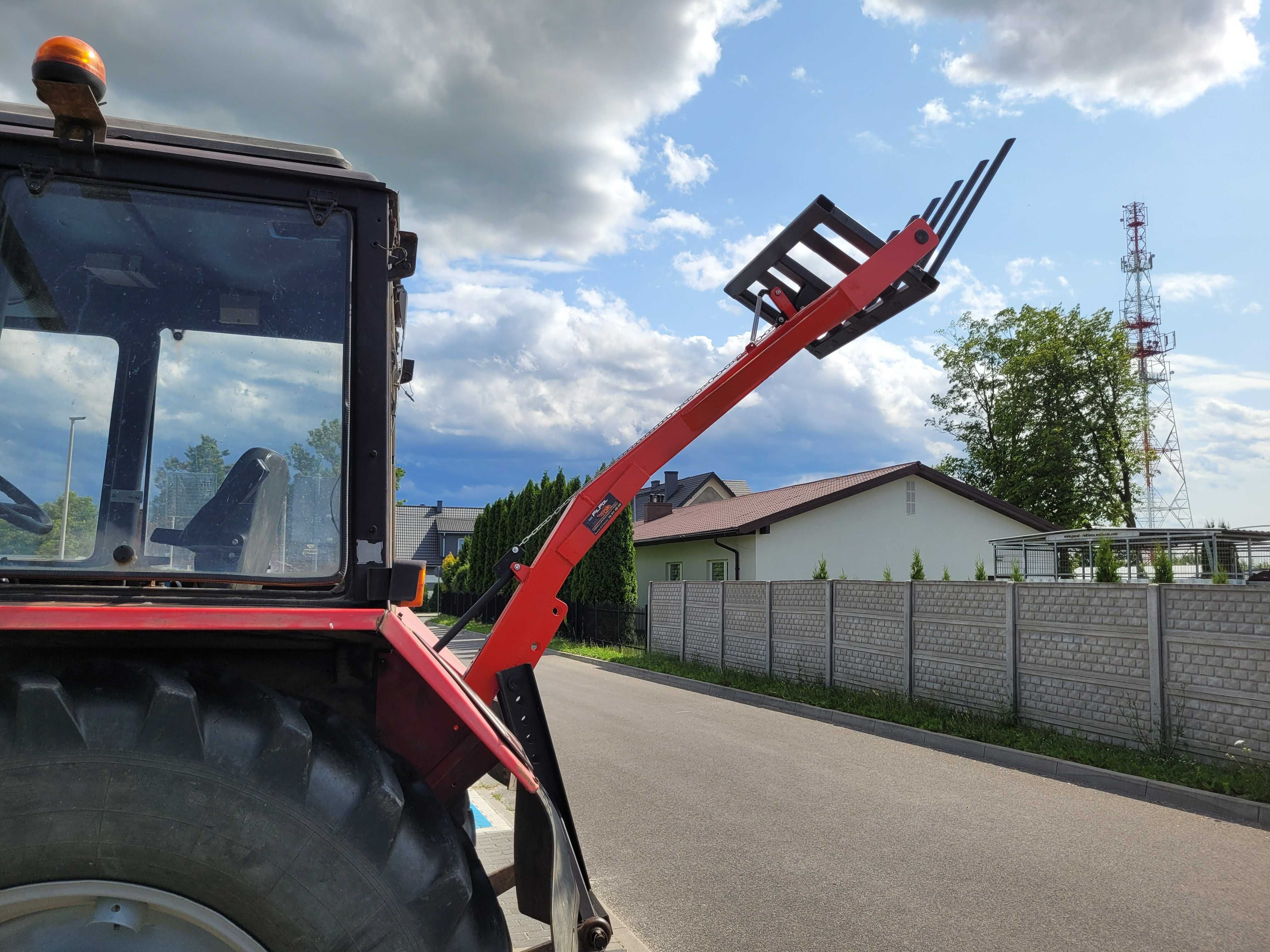 łyżka na tył do tura- podnośnik- ładowacz widły